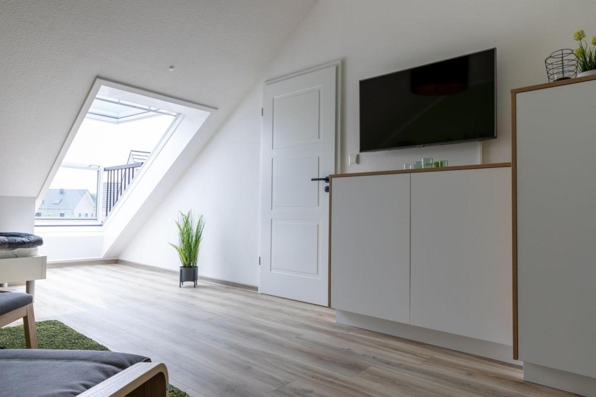 Ferienwohnung Sonnenstrahl Am Harkebruegger See Mit Sauna Barssel  Exteriör bild