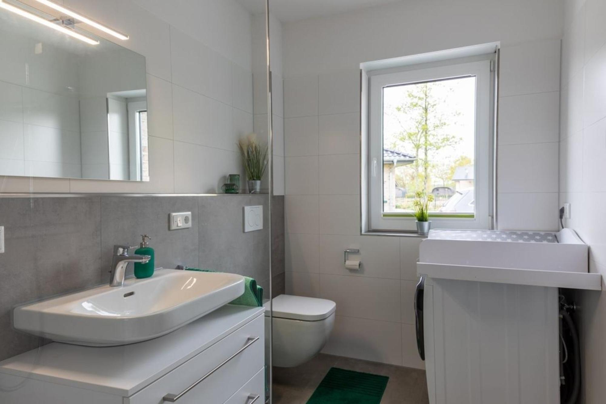 Ferienwohnung Sonnenstrahl Am Harkebruegger See Mit Sauna Barssel  Exteriör bild