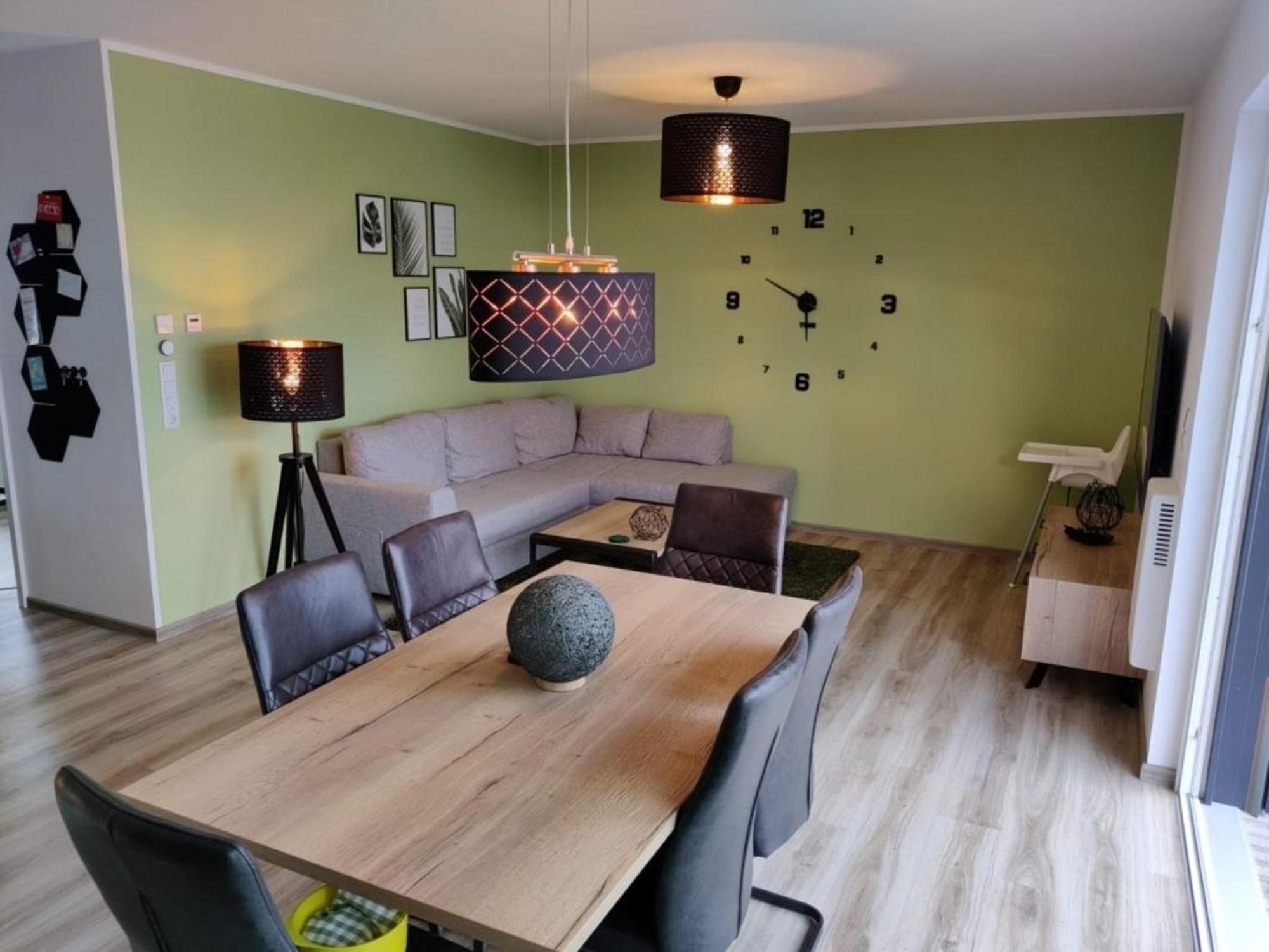 Ferienwohnung Sonnenstrahl Am Harkebruegger See Mit Sauna Barssel  Exteriör bild