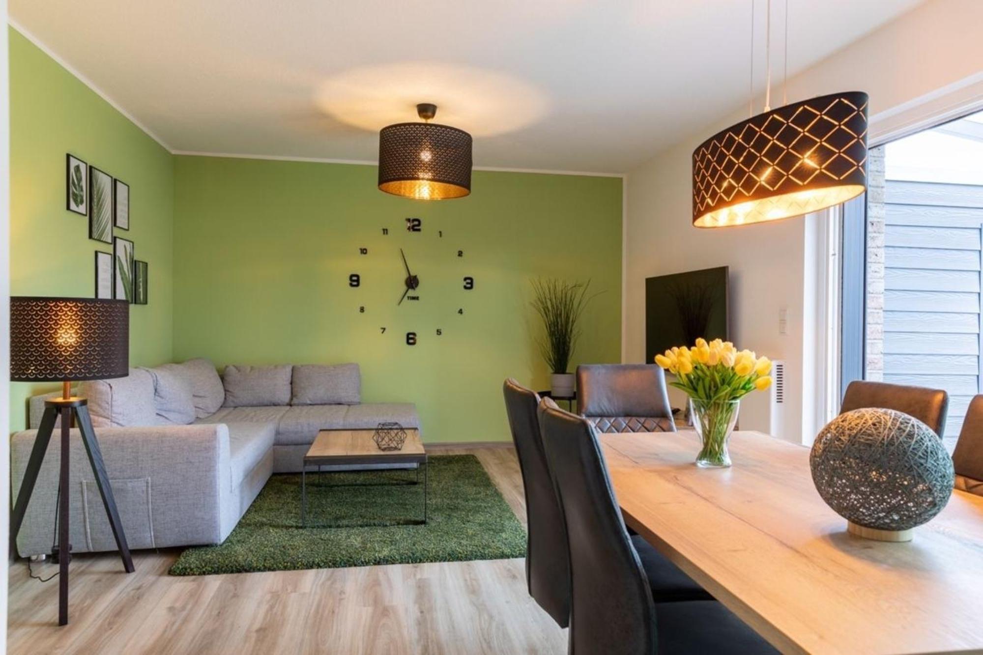 Ferienwohnung Sonnenstrahl Am Harkebruegger See Mit Sauna Barssel  Exteriör bild